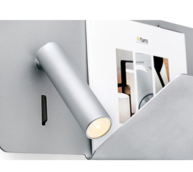 Kinkiet nad łóżko z portem USB prawy Suau Faro 62123