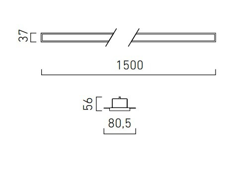 Thiny Slim RT oprawa wpuszczana IN W SOFT 150 Chors