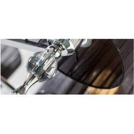 Żyrandol Impress 3 czarny AZ0498