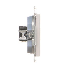 Gniazdo komputerowe RJ45 kat. 5e + telefoniczne RJ12 Simon 55 