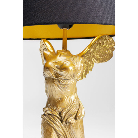 Lampa Stołowa Angel Nike złoty anioł