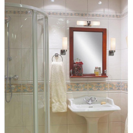 Kinkiet łazienkowy Stella 2L stalowy IP44 Markslojd