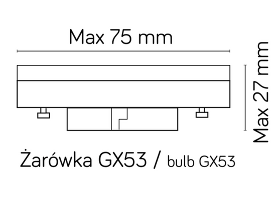 Słupek ogrodowy mały FAN GL 11201 SU-MA