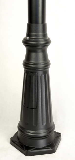 Lampa stojąca zewnętrzny RETRO KWADRATOWE OGMWN 1 BD KW SU-MA