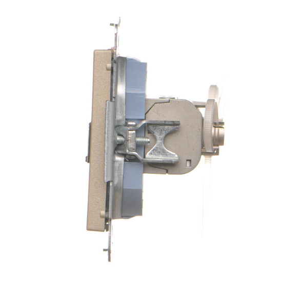 Gniazdo komputerowe podwójne ekranowane RJ45 kat. 6 Simon 55