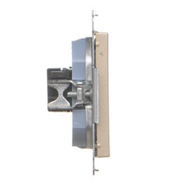 Gniazdo komputerowe RJ45 kat. 5e + telefoniczne RJ12 Simon 55 