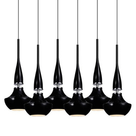 Lampa wisząca nad stół lub wyspę Tasos 6 Azzardo