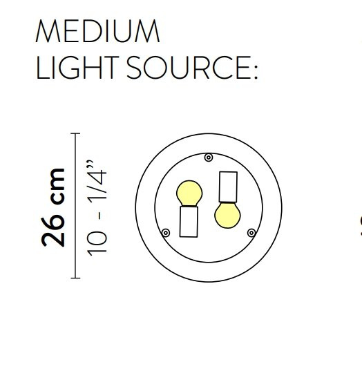 Plafon Veli prisma medium Slamp