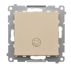 Przycisk "dzwonek" z podświetleniem LED Simon 55