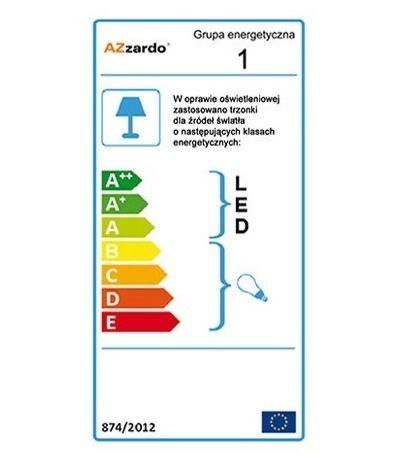 Lampa wisząca Azzardo Silver Ball 18 LP-5034S