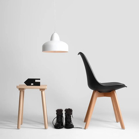 BIAŁA LAMPA WISZĄCA COMO 946G