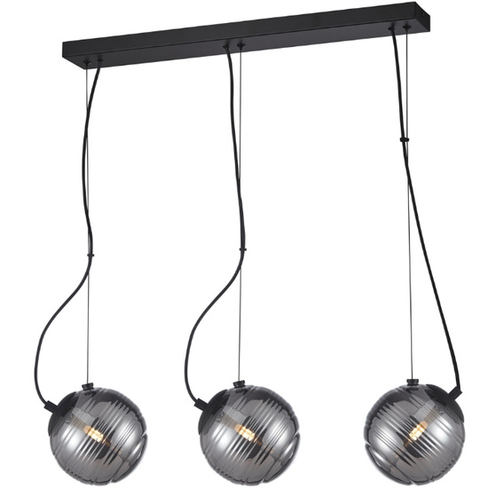 Lampa wisząca Perona PND-92389-3L-BK Italux