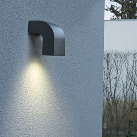 Kinkiet zewnętrzny KLAMP ciemnoszary 74407