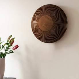 Kinkiet/Plafon Clava Up wood M - 35 cm, ciemny dąb Umage