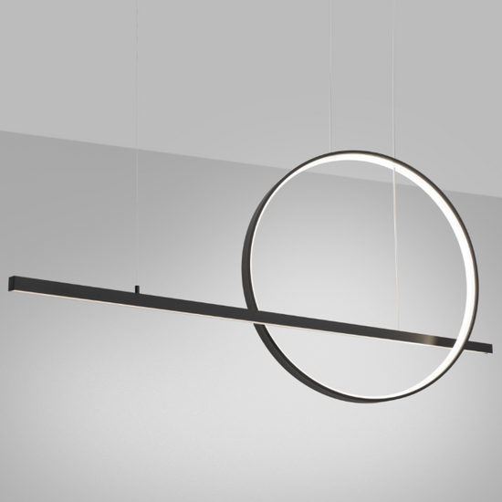 Lampa wisząca GLAD czarna 3000K Thoro Lighting 