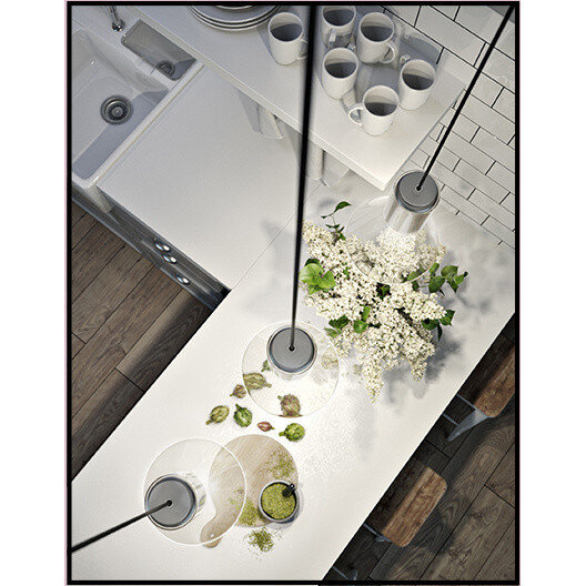 LAMPA WISZĄCA MODERN GLASS Flared TP E27 230V AQFORM