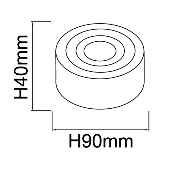 Plafon Rullo Mini OPEN DESIGN HIGHLIGHTS