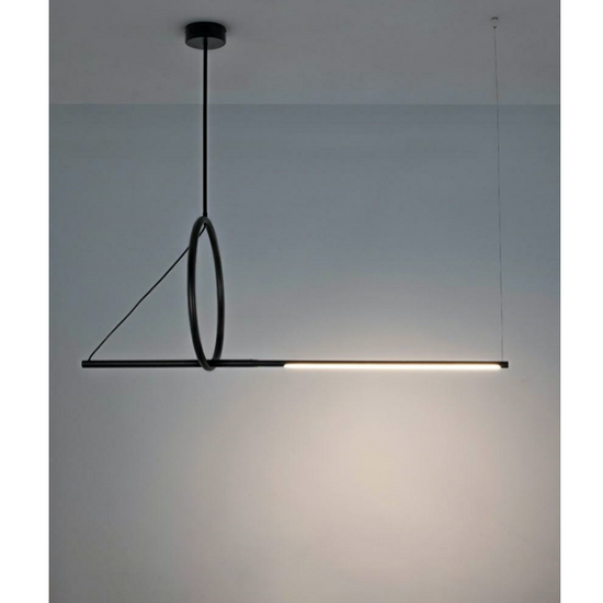 MOOSEE lampa wisząca STICK czarna