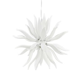 Lampa wisząca LEAVES SP12 BIANCO 112268 IDEAL LUX