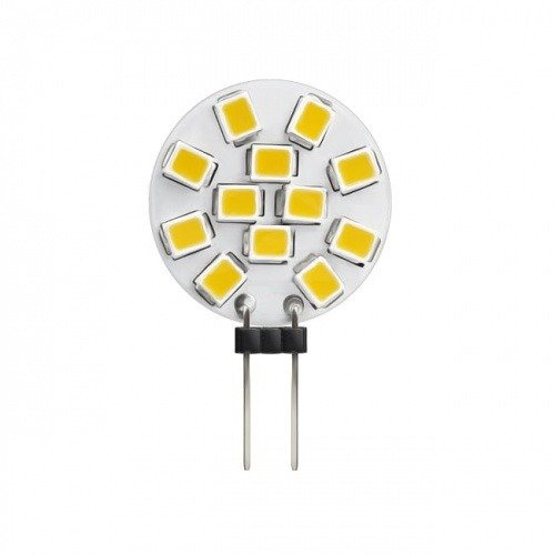 Żarówka G4 SMD 12V AC/DC 2W biała zimna 6000K do opraw meblowych