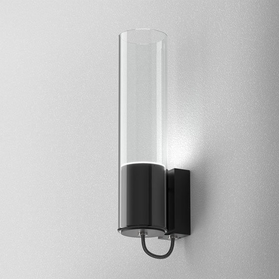 KINKIET MODERN GLASS WP Tube LED 230V hermetic AQFORM 