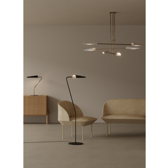Lampa wisząca BION C1306/6/ORO Aromas 