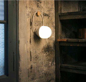 Biała lampka przenośna lampka TAKE AWAY LED 01015 Faro