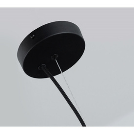 Oryginalna lampa wisząca Oviedo 6 Black Azzardo 