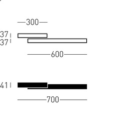 Kinkiet Thiny Snake 90 SOFT IP44 Chors