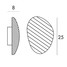 Kinkiet Nuvia 7W Maxlight