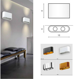 Kinkiet Vega White Azzardo 