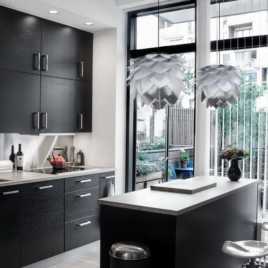 Lampa wisząca SILVIA medium steel UMAGE 