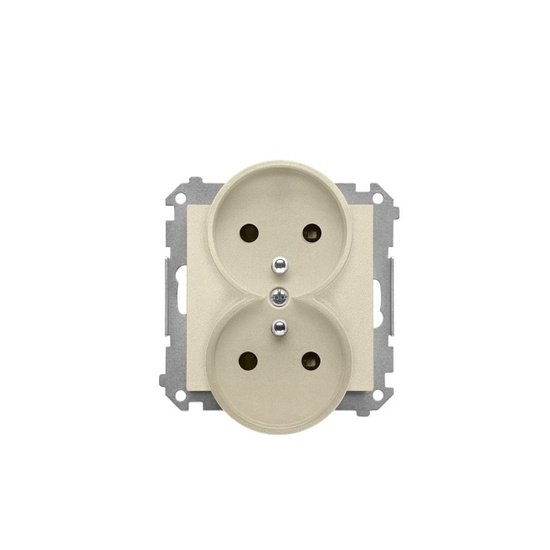 Gniazdo podwójne Simon 55