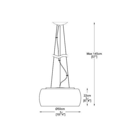 Lampa wisząca Crystal 50 ZUMA LINE
