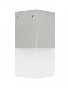 Plafon zewnętrzny srebrny CUBE MAX CB-MAX S AL SU-MA