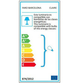 Lampa wisząca CLAIRE Faro 62802