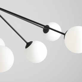 Lampa wisząca Holm 10 1082M1 czarna