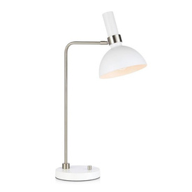 Lampka biurkowa Larry 1L biała Markslojd 