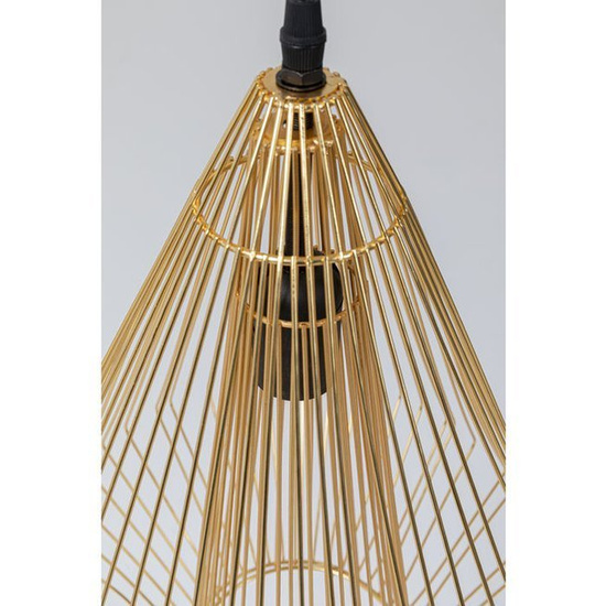 Lampa wisząca Modo Wire Gold 52531 Kare Design