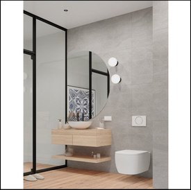 PLAFON MODERN BALL simple midi LED hermetic AQFORM