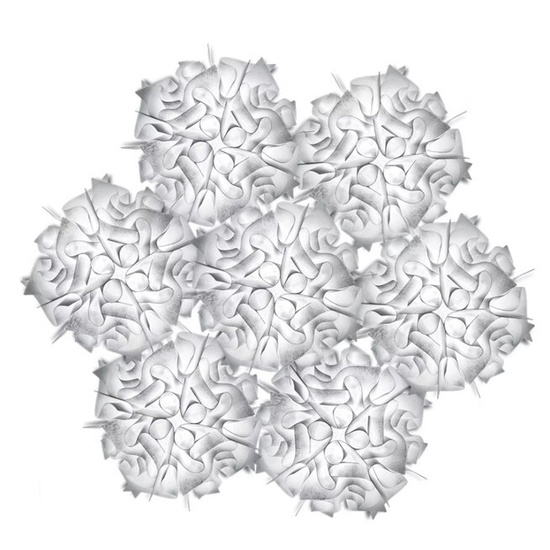 Lampa wisząca Veli 7 couture Slamp