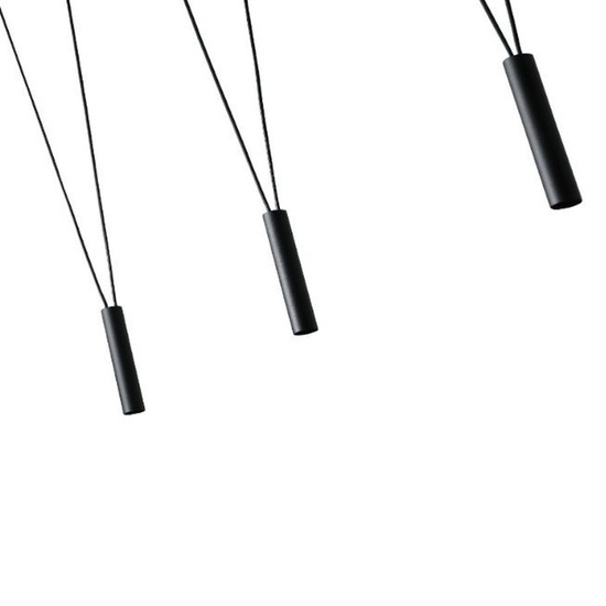 Nowoczesna lampa wisząca VIVA VII NERO Orlicki Design