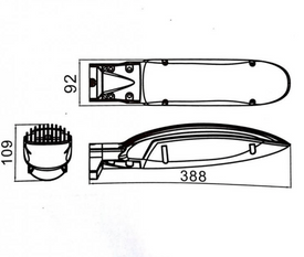 Kinkiet ogrodowy BOAT LS-LT-3A marki SU-MA