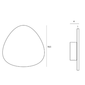 Kinkiet Marbles 6W Maxlight
