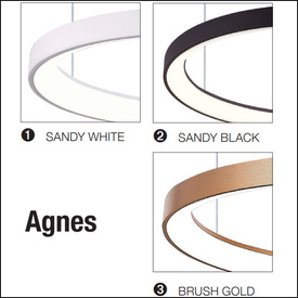 Lampa wisząca Agnes 38 + 58 +78 DIMM CCT SWITCH Azzardo AZ5025