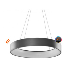 Lampa wisząca Solvent R Grey 80 cm Azzardo Smart WiFi
