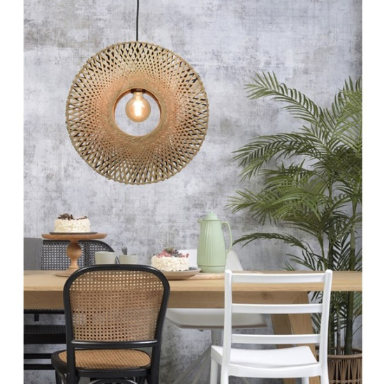 Naturalna lampa wisząca KALIMANTAN 87X20 Good&Mojo