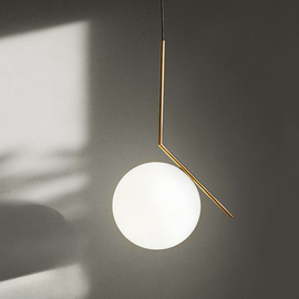 Lampa wisząca IC S1 mosiądz F3175059 Flos