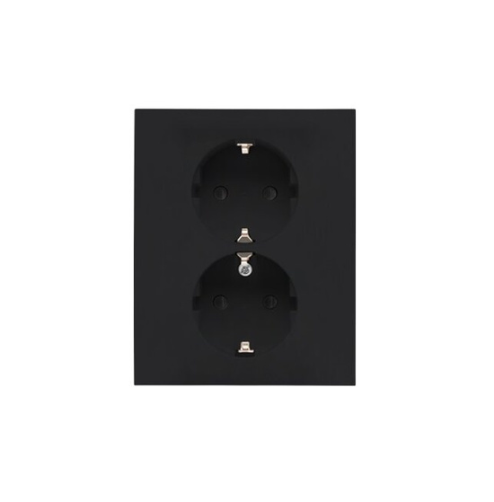 Gniazdo podwójne typu Schuko Simon 55