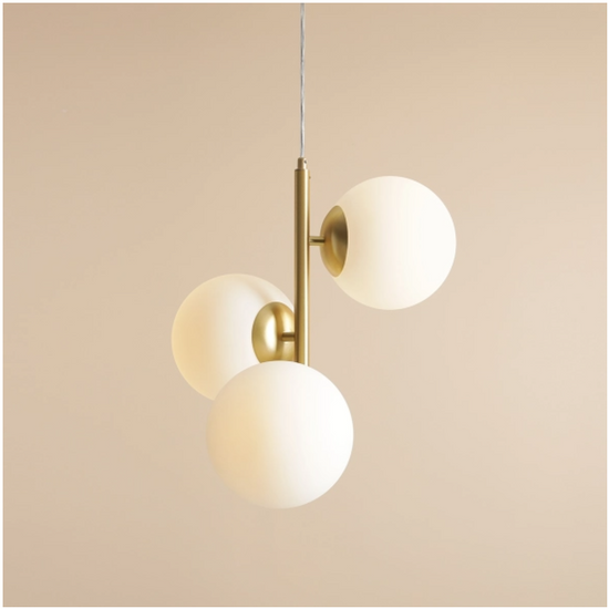 Lampa wisząca FIN 3 BRASS M Aldex